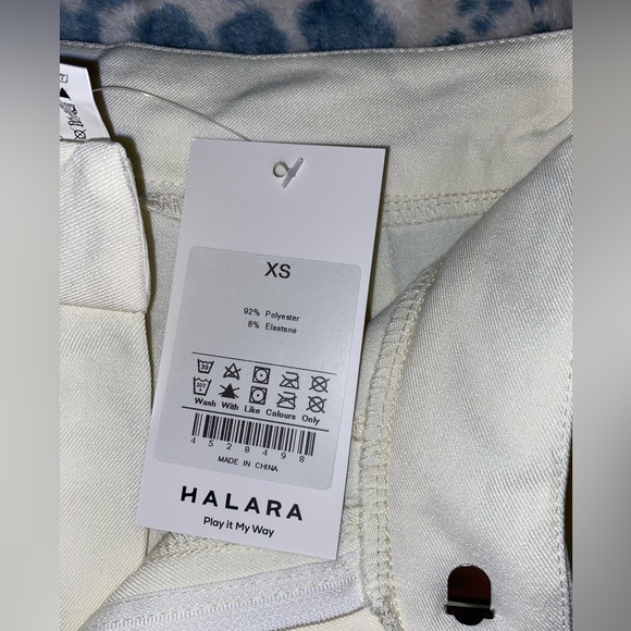 HALARA Cream Wide Leg Pants - Picture 13 of 14